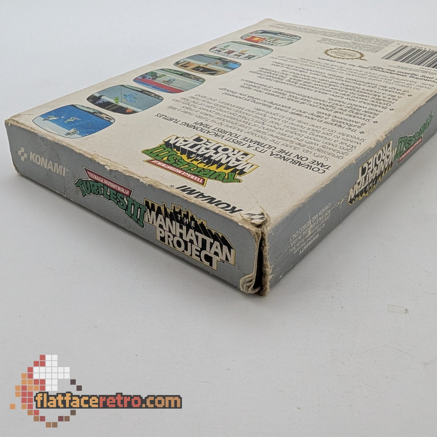 Teenage Mutant Ninja Turtles III The Manhattan Project - Nintendo NES - Complete