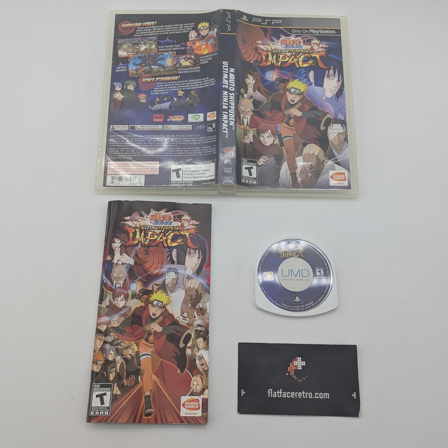 Naruto Shippuden: Ultimate Ninja Impact - Sony PSP - Complete