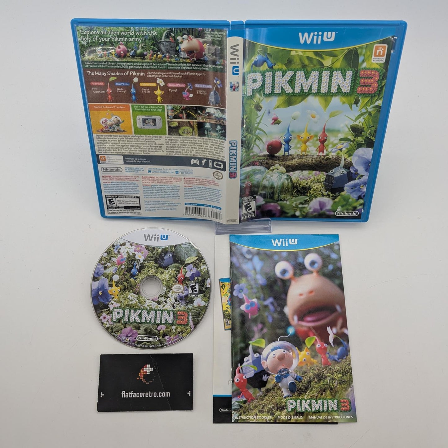 Pikmin 3 - Nintendo Wii U - Complete