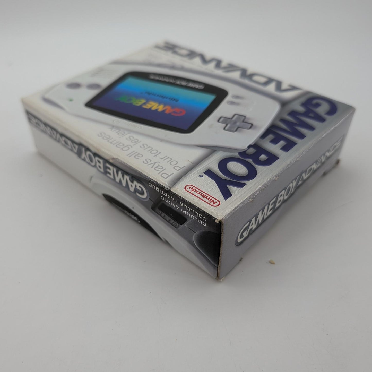Game Boy Advance White System - Nintendo Game Boy Advance - Complete