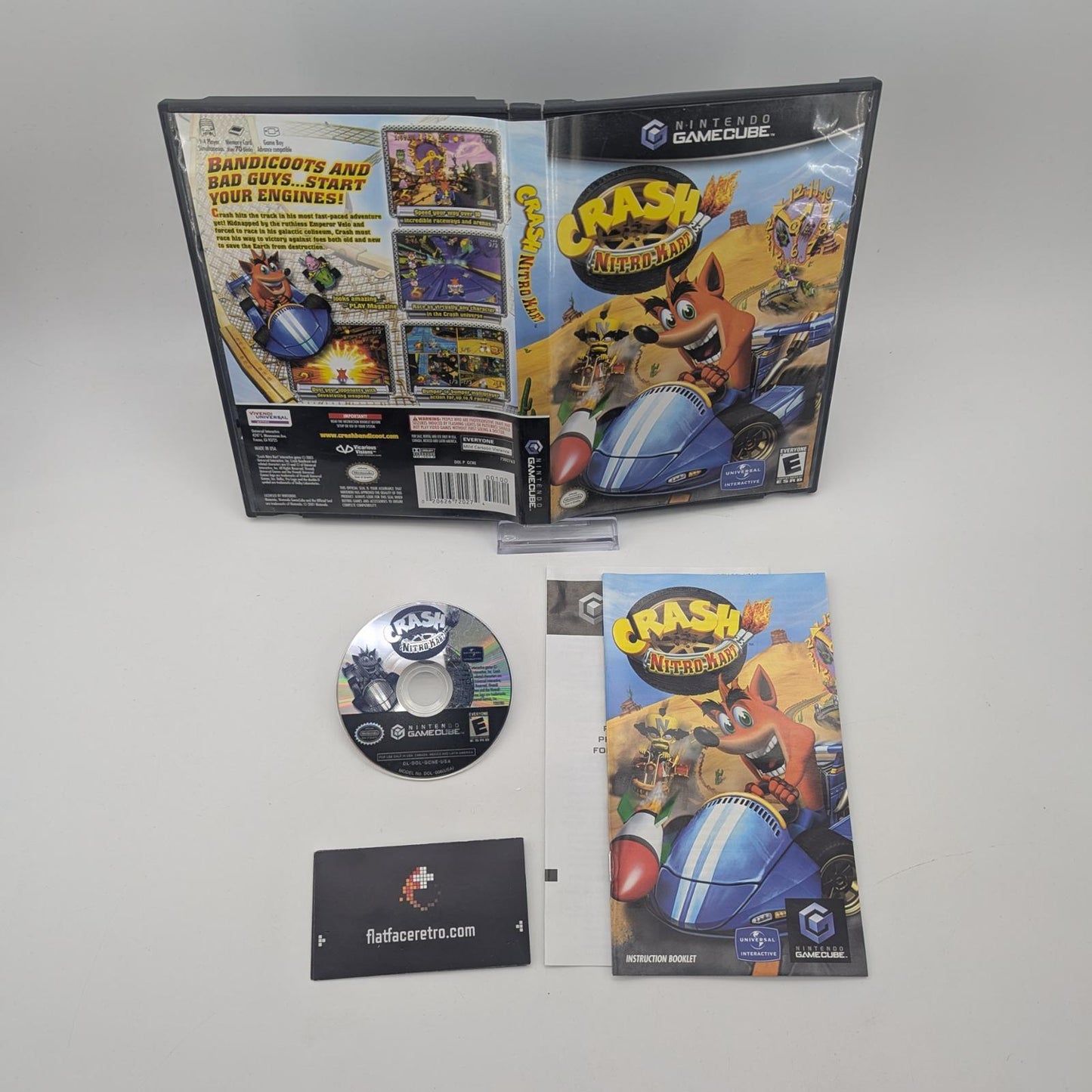 Crash Nitro Kart - Nintendo Gamecube - Complete