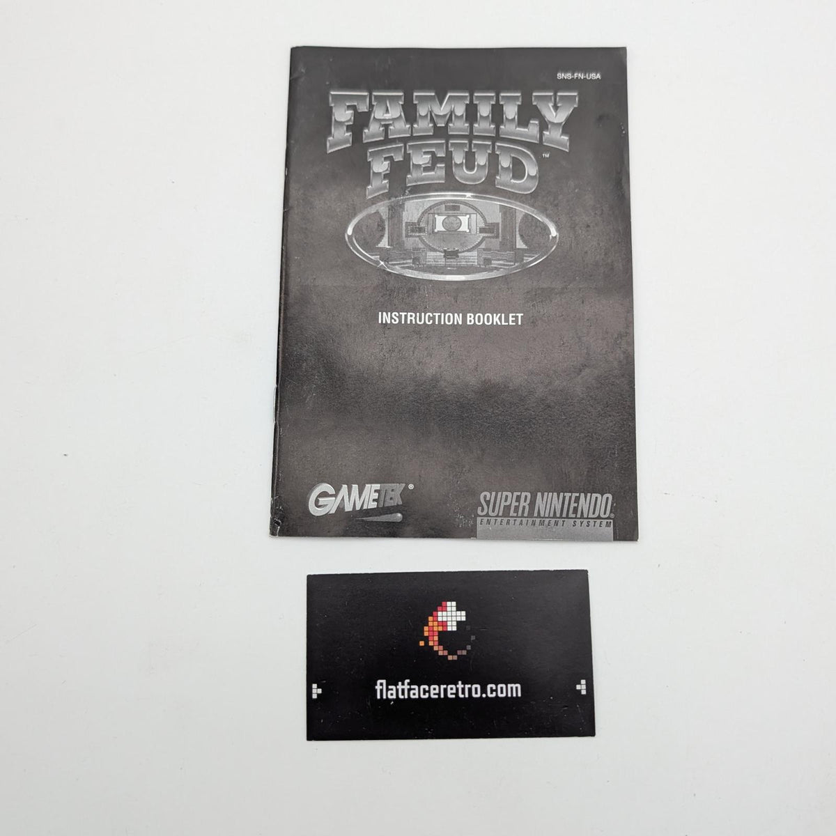 Family Feud - Nintendo SNES - Manual Only