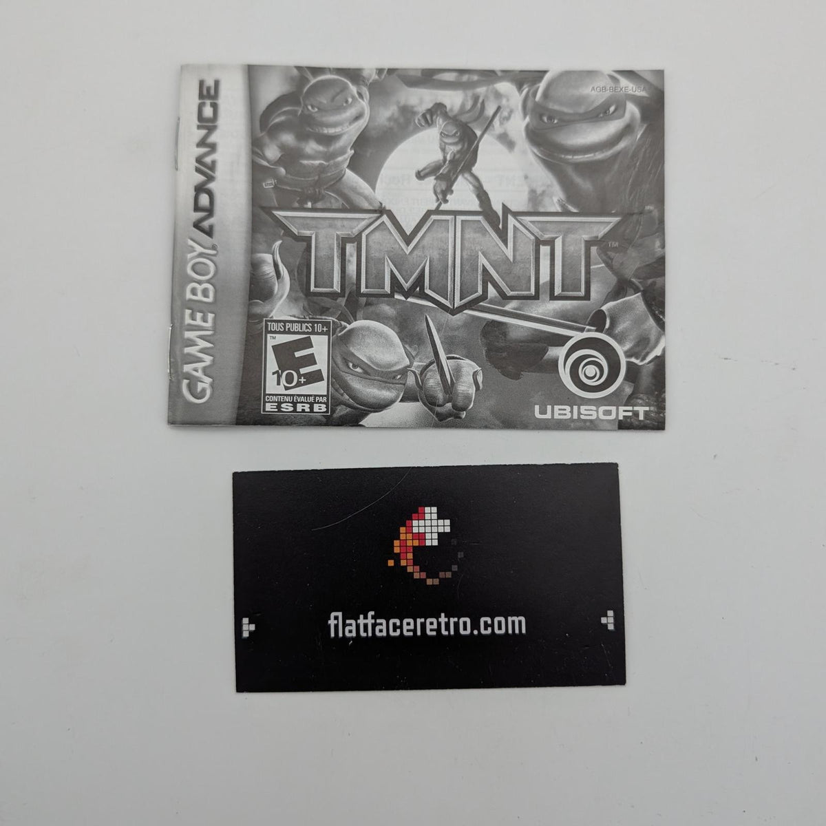 TMNT - Nintendo Game Boy Advance - Manual Only