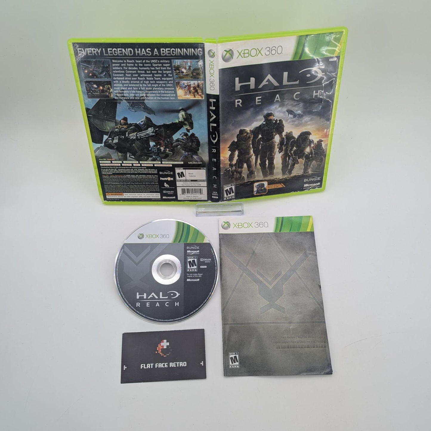 Halo: Reach - Microsoft Xbox 360 - Complete