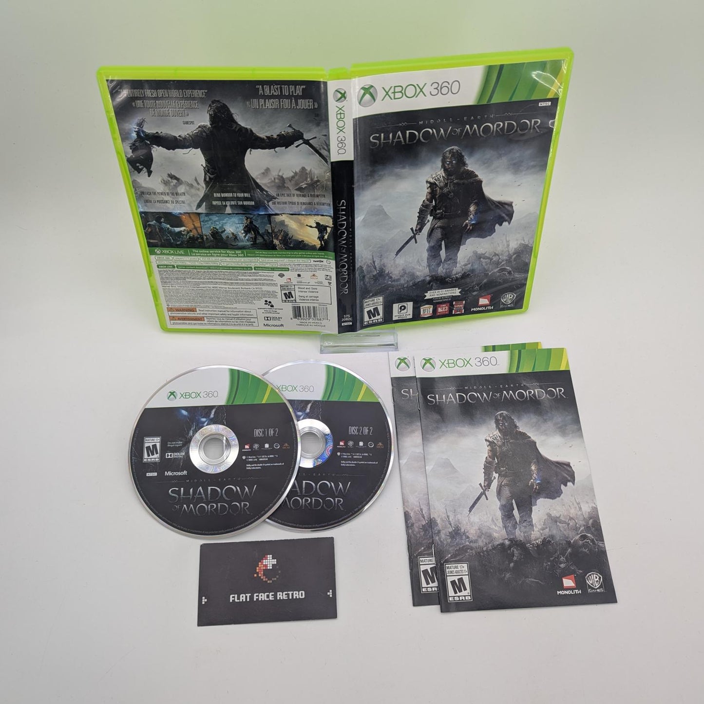 Middle Earth: Shadow of Mordor - Microsoft Xbox 360 - Complete