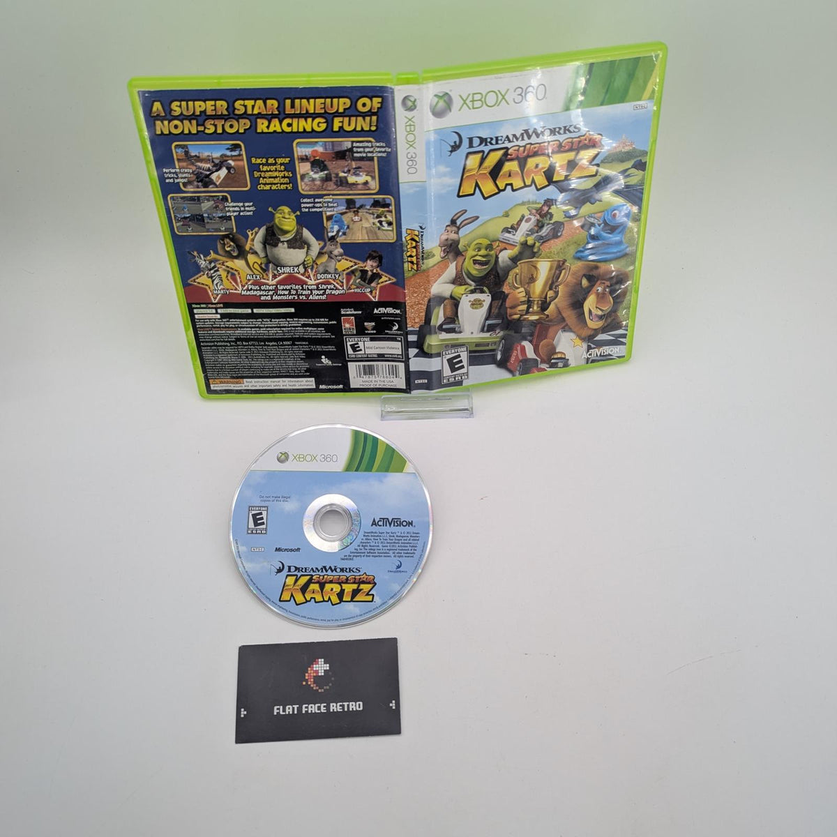 Dreamworks Super Star Kartz - Microsoft Xbox 360 - Game and Case Insert Only