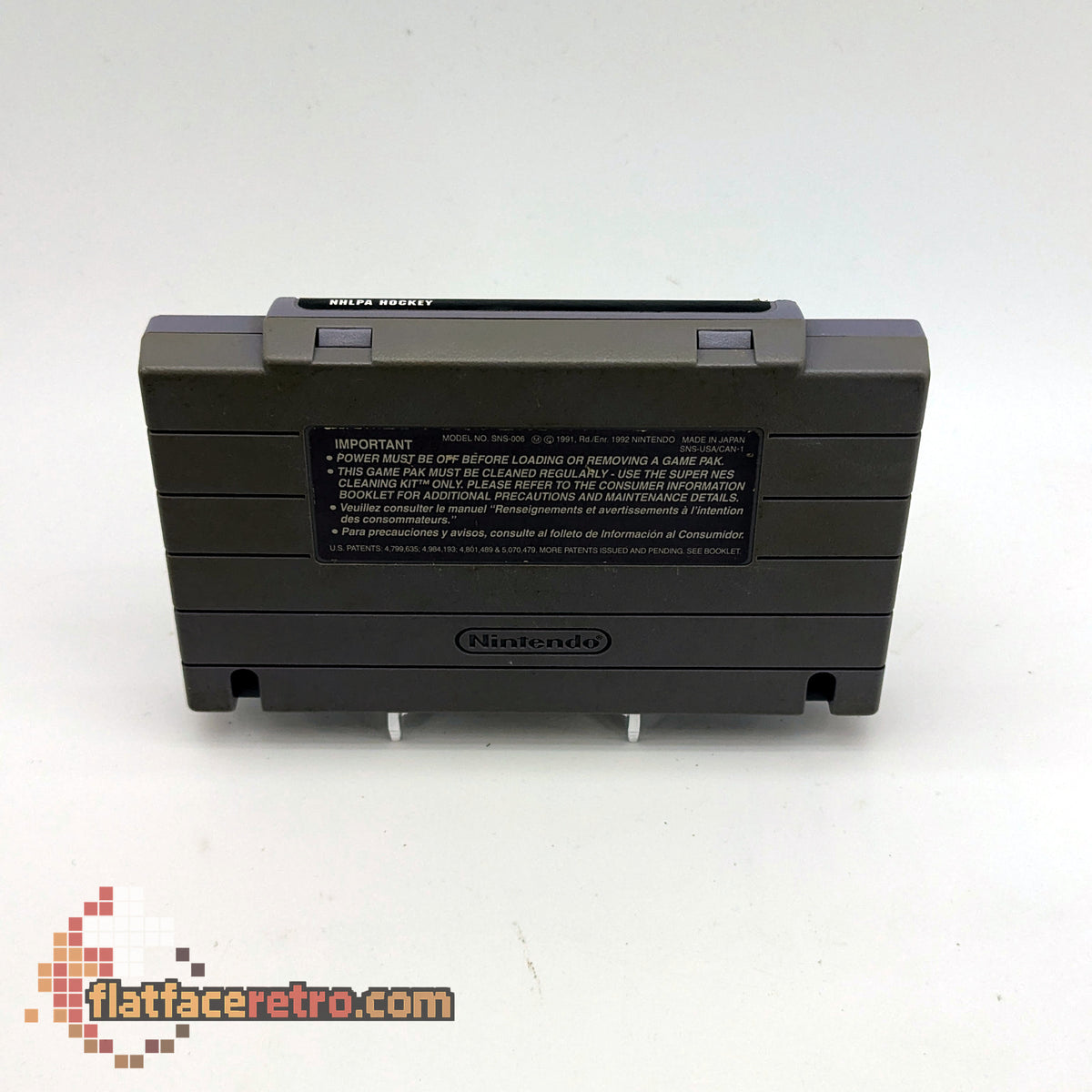 NHLPA Hockey '93 - Nintendo SNES - Game Only
