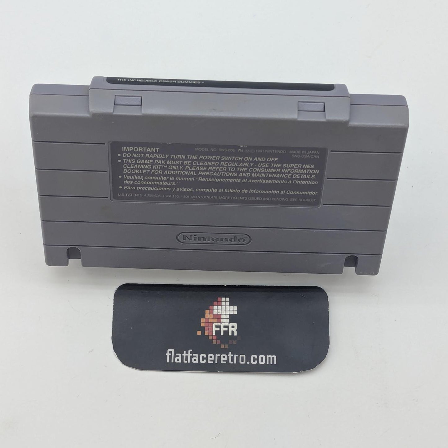 Incredible Crash Dummies - Nintendo SNES - Game Only