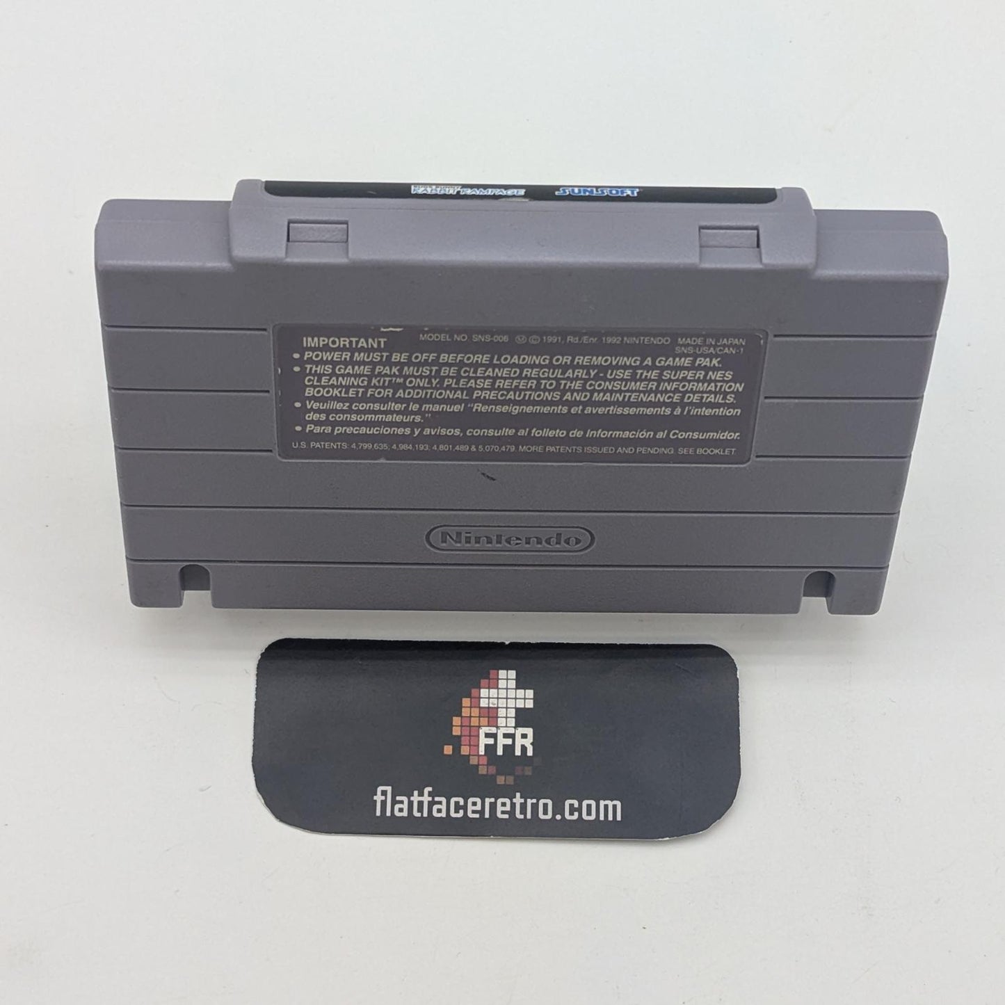Bugs Bunny Rabbit Rampage - Nintendo SNES - Game Only