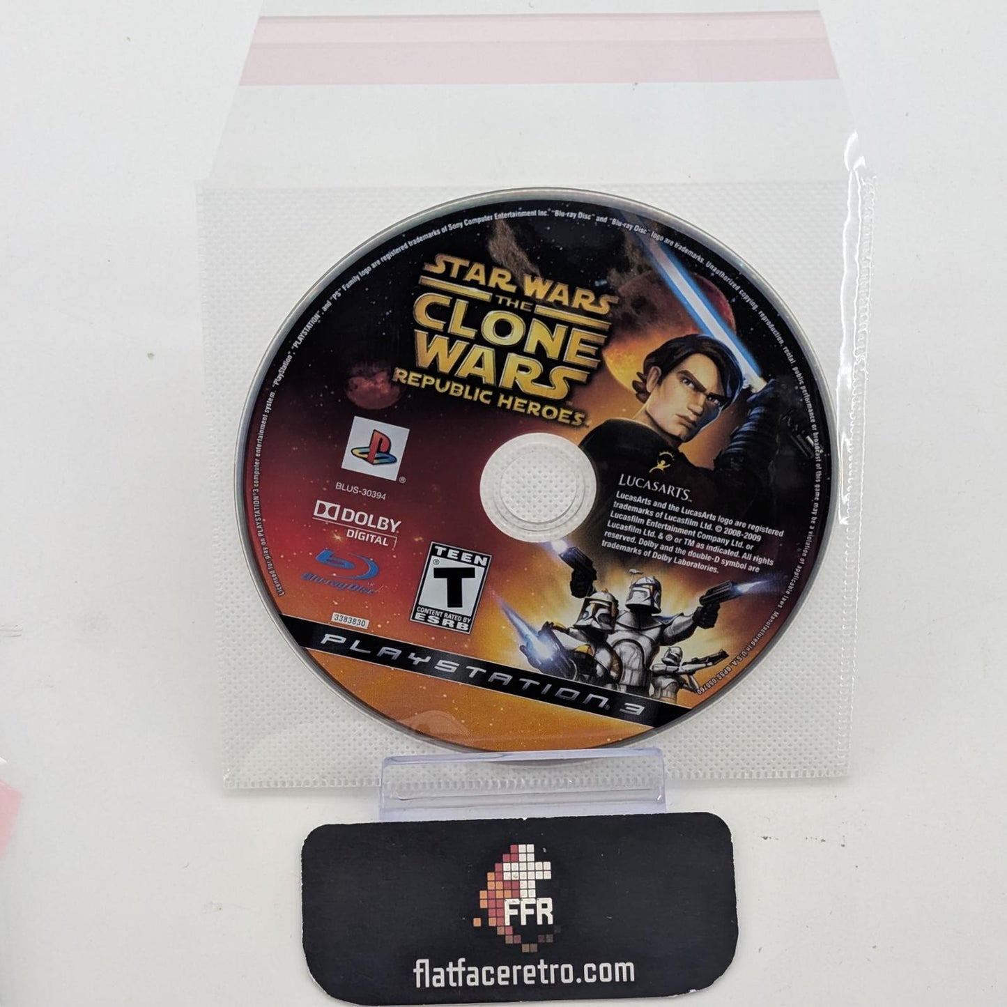 Star Wars Clone Wars: Republic Heroes - Sony PlayStation 3 - Game Only