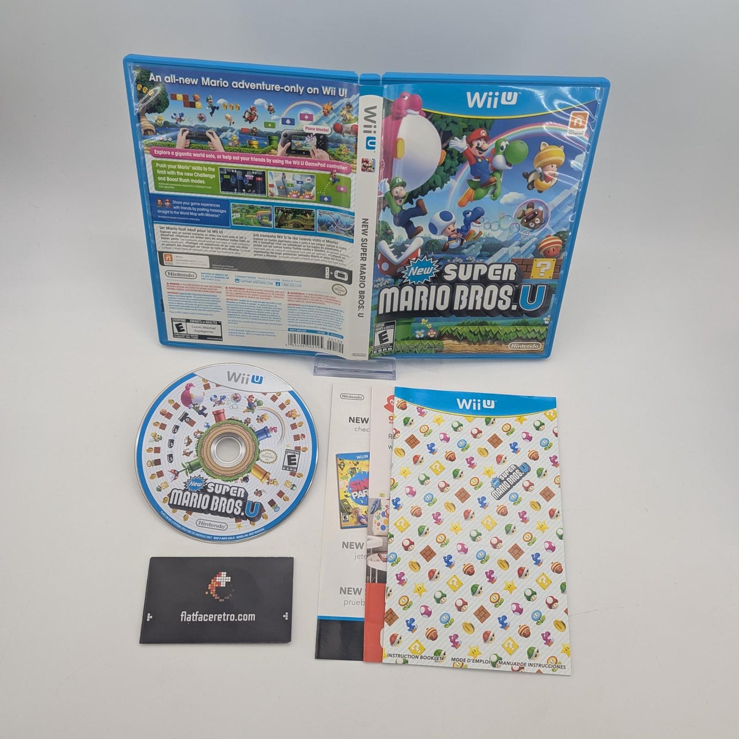 New Super Mario Bros. U - Nintendo Wii U - Complete