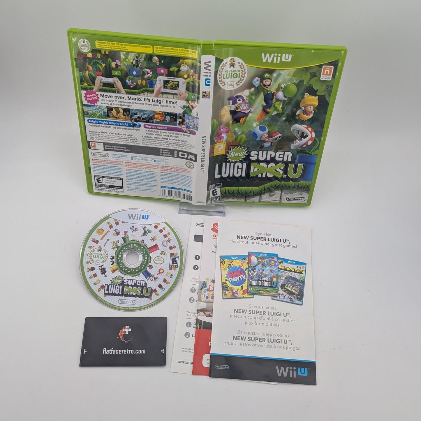 New Super Luigi U - Nintendo Wii U - Complete