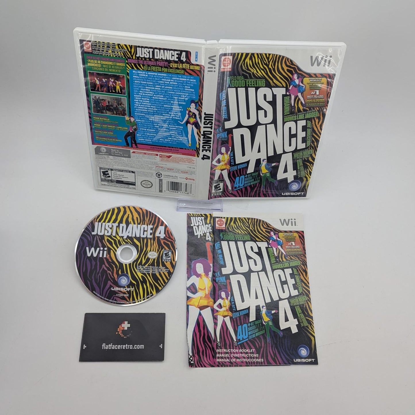 Just Dance 4 - Nintendo Wii - Complete