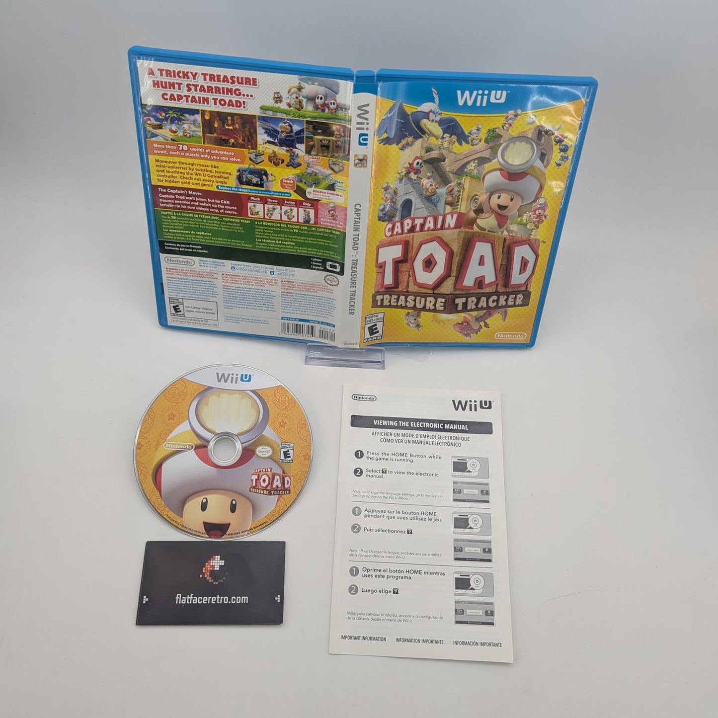 Captain Toad: Treasure Tracker - Nintendo Wii U - Complete