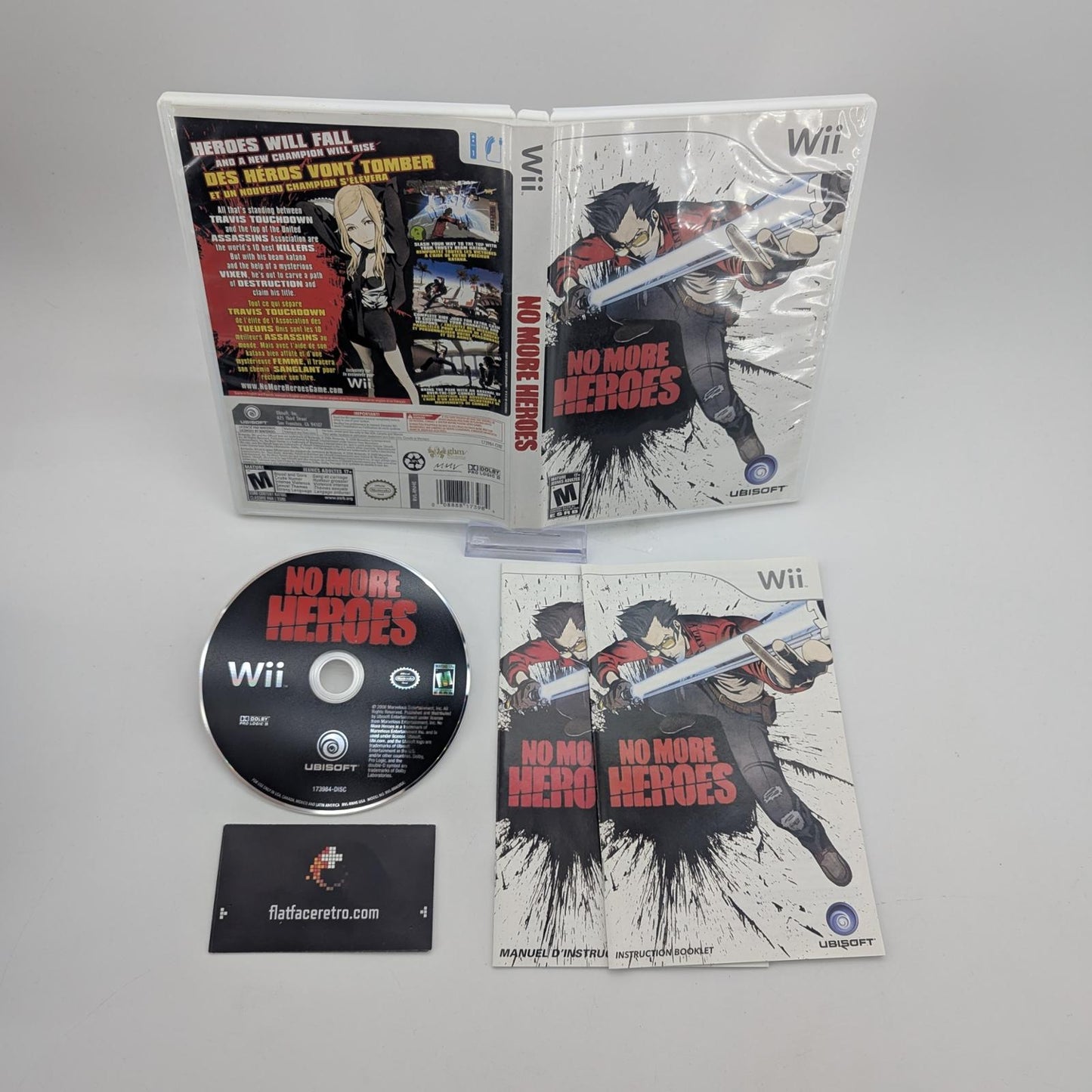 No More Heroes - Nintendo Wii - Complete