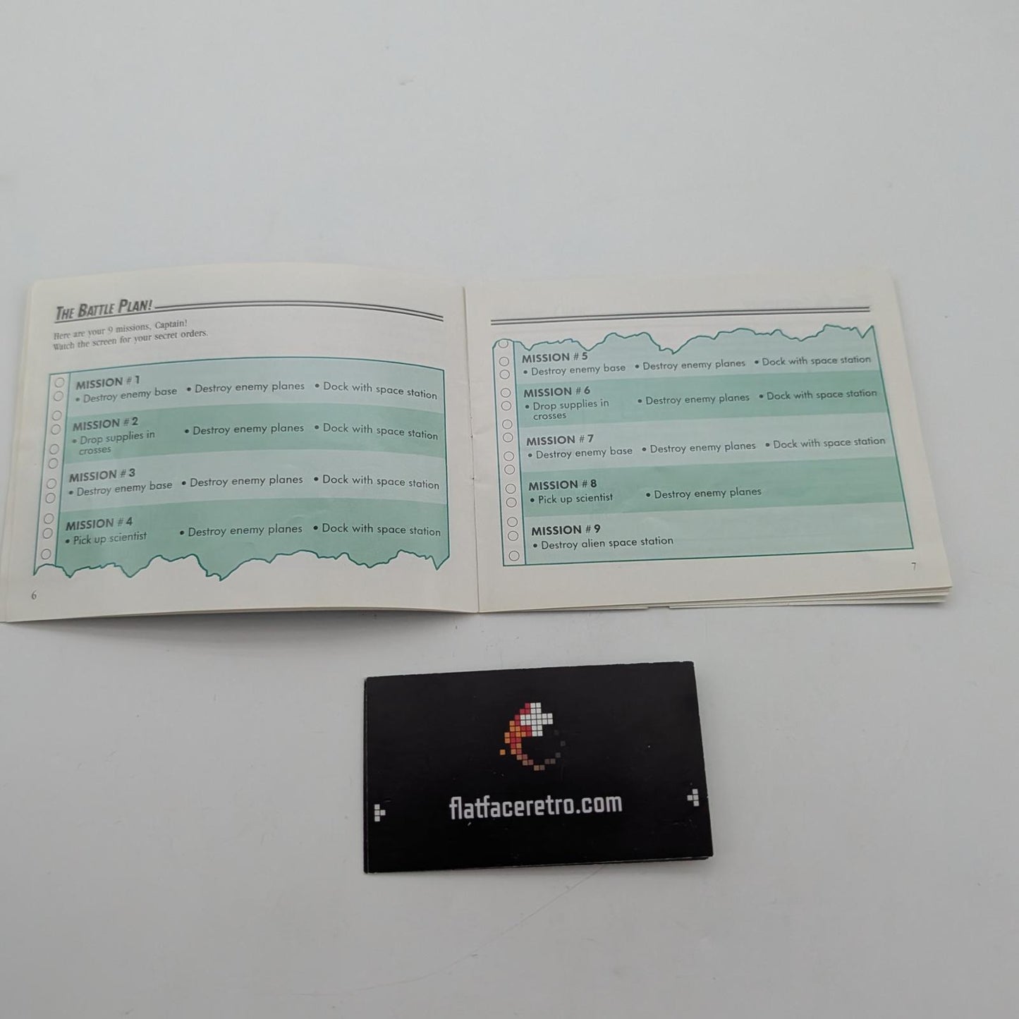 Captain Skyhawk - Nintendo NES - Manual Only