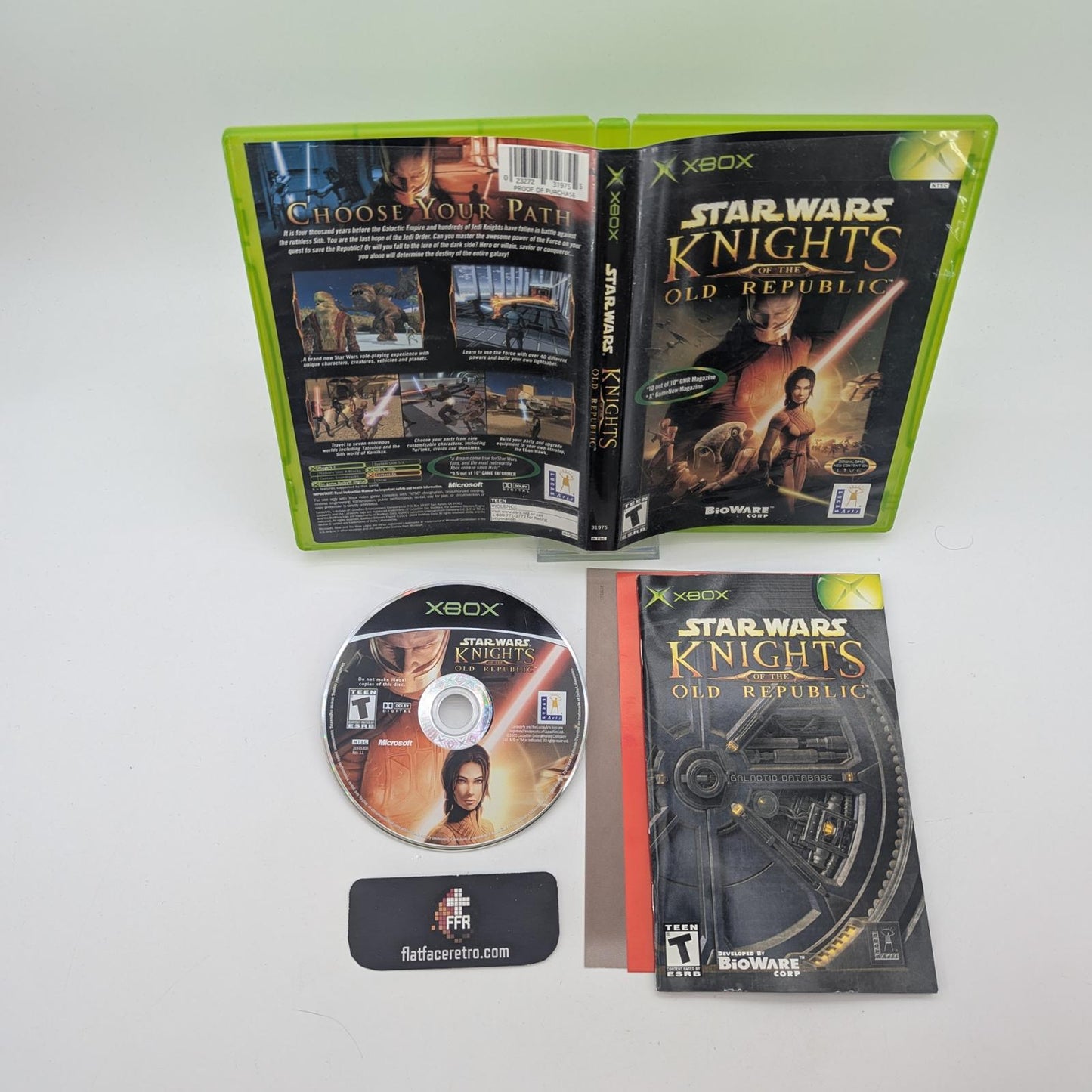 Star Wars Knights of the Old Republic - Microsoft Xbox - Complete