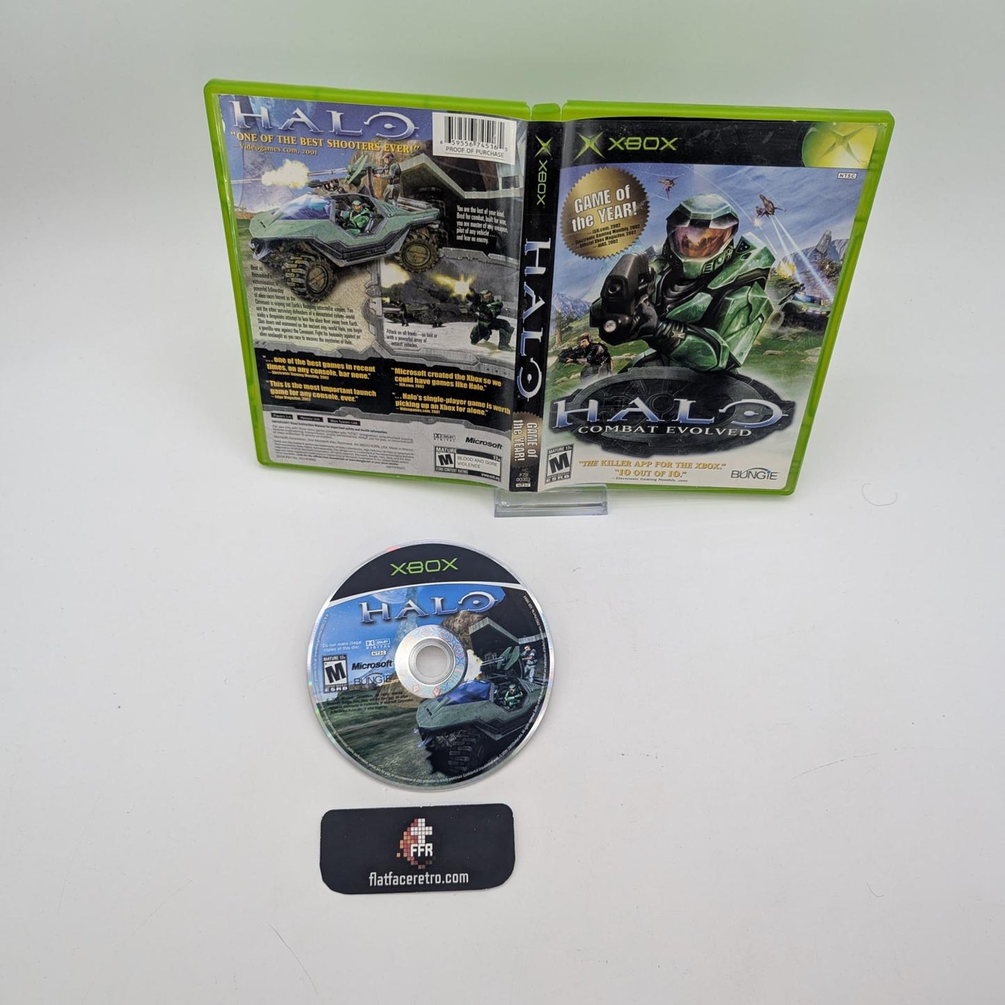 Halo: Combat Evolved - Microsoft Xbox - Game and Box Only