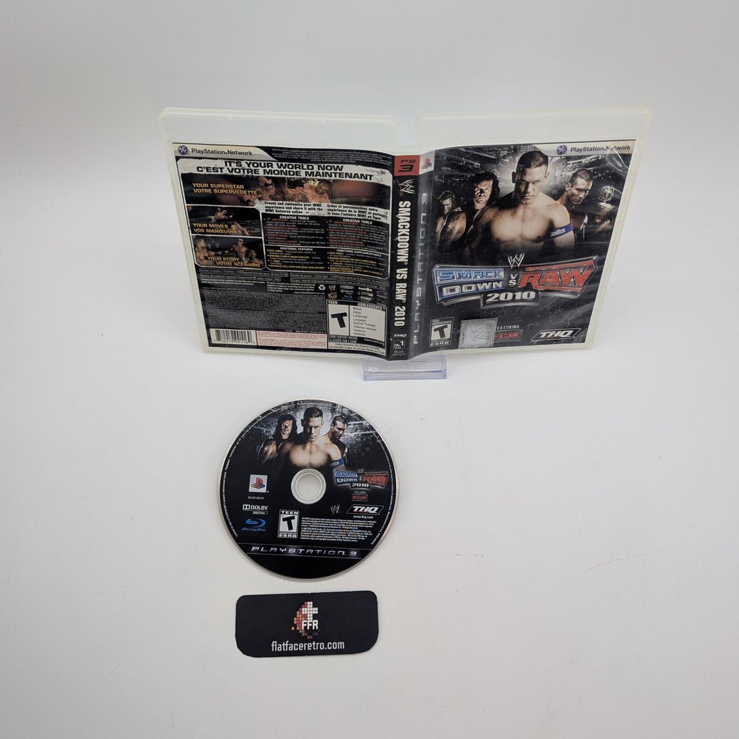 WWE Smackdown vs. Raw 2010 - Sony PlayStation 3 - Game and Box Only