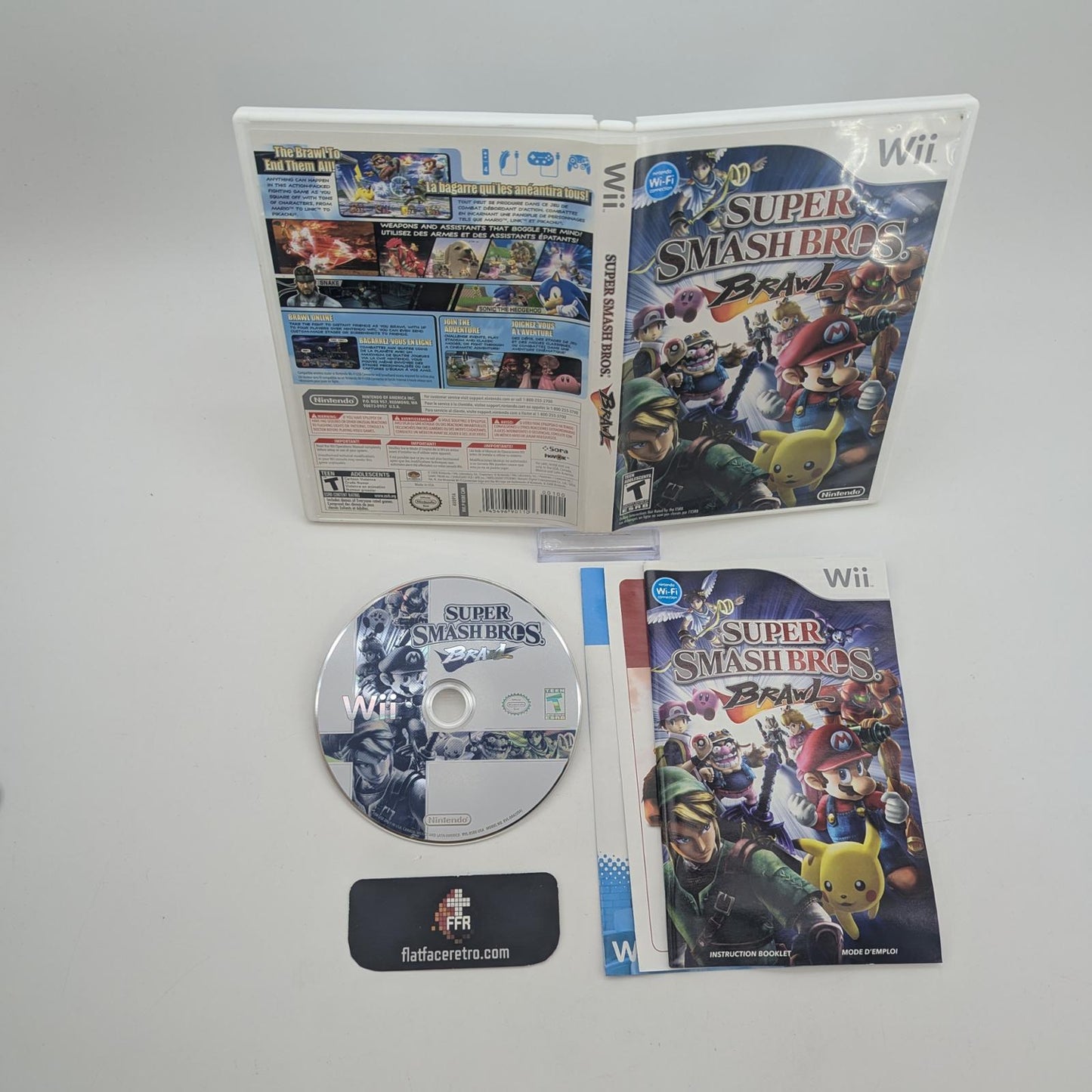 Super Smash Bros Brawl - Nintendo Wii - Complete