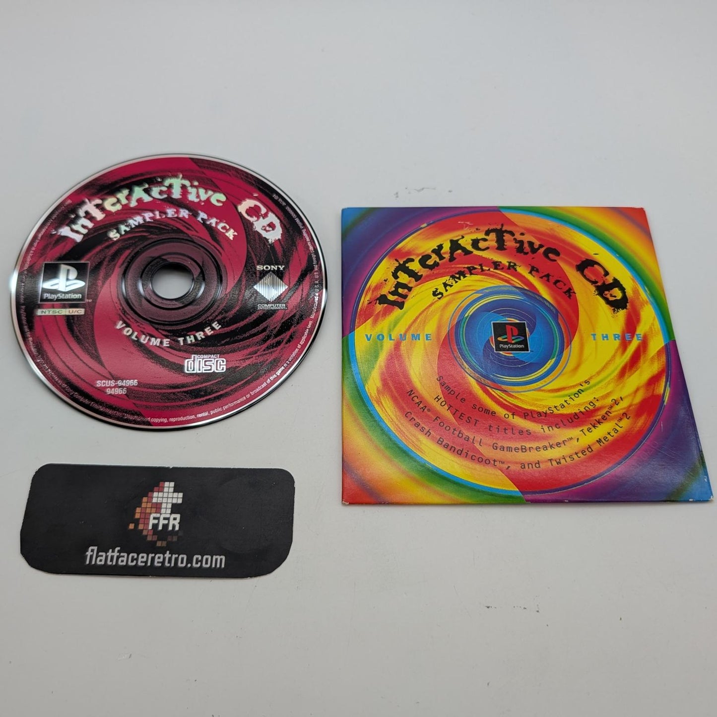 Interactive CD Sampler Disk Volume 3 - Sony PlayStation 1 - Complete