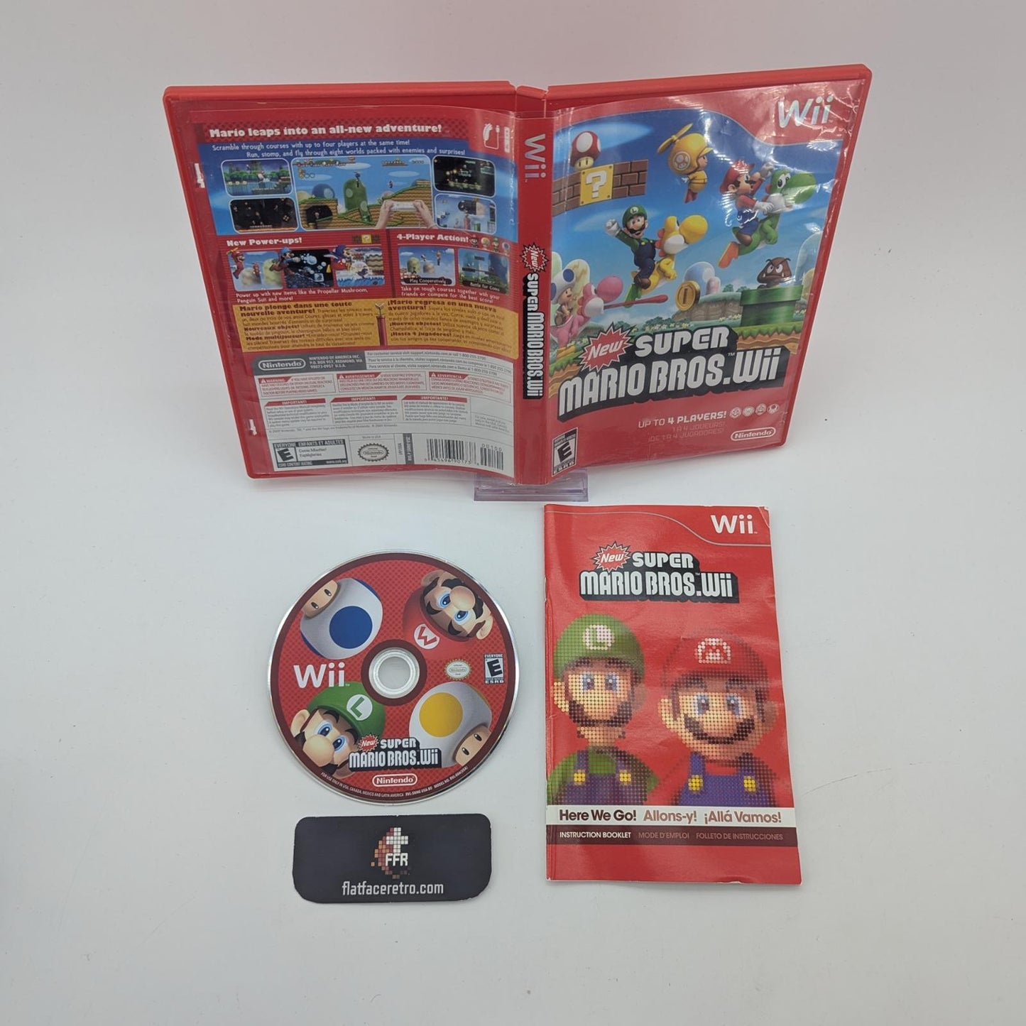 New Super Mario Bros. Wii - Nintendo Wii - Complete