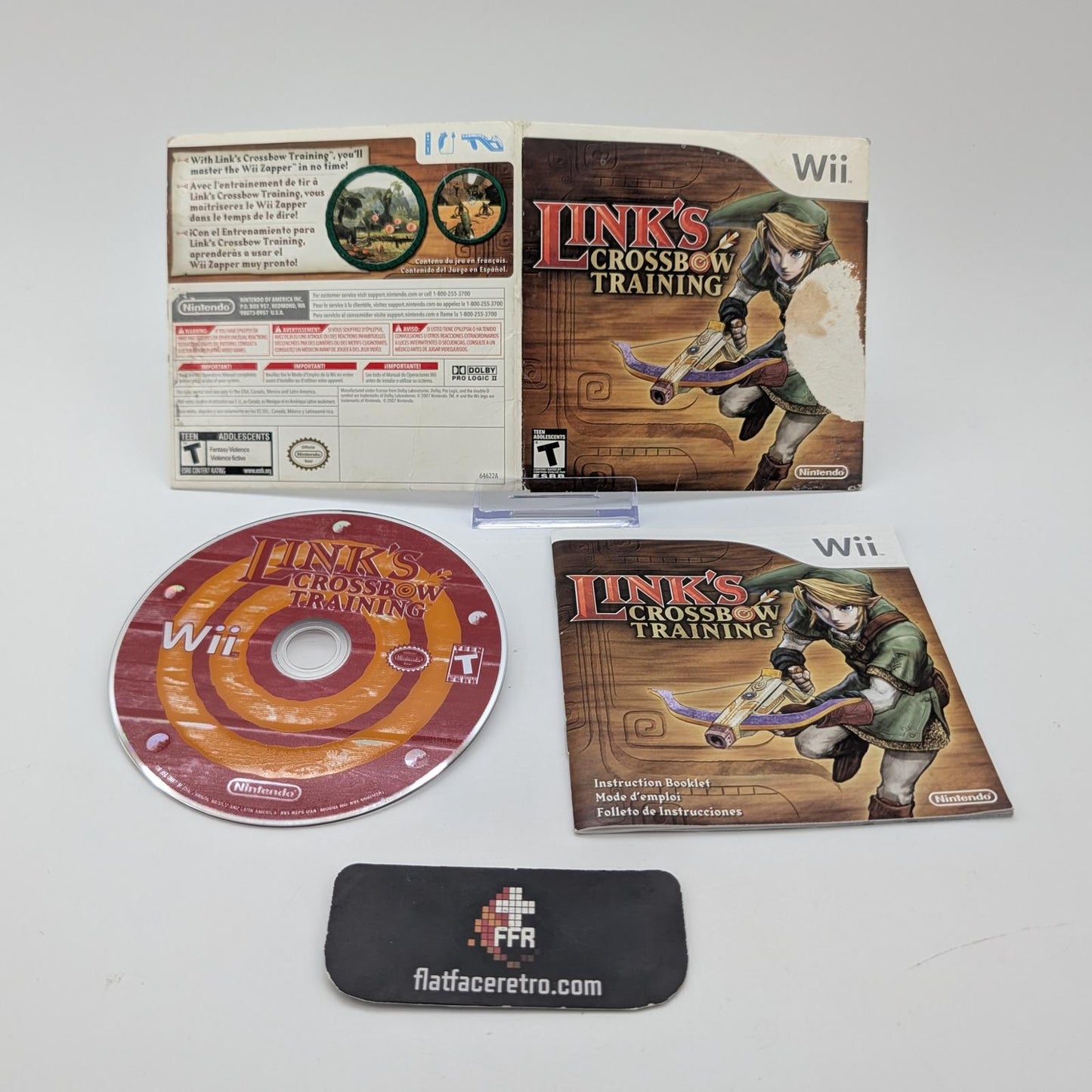 Link's Crossbow Training - Nintendo Wii - Complete
