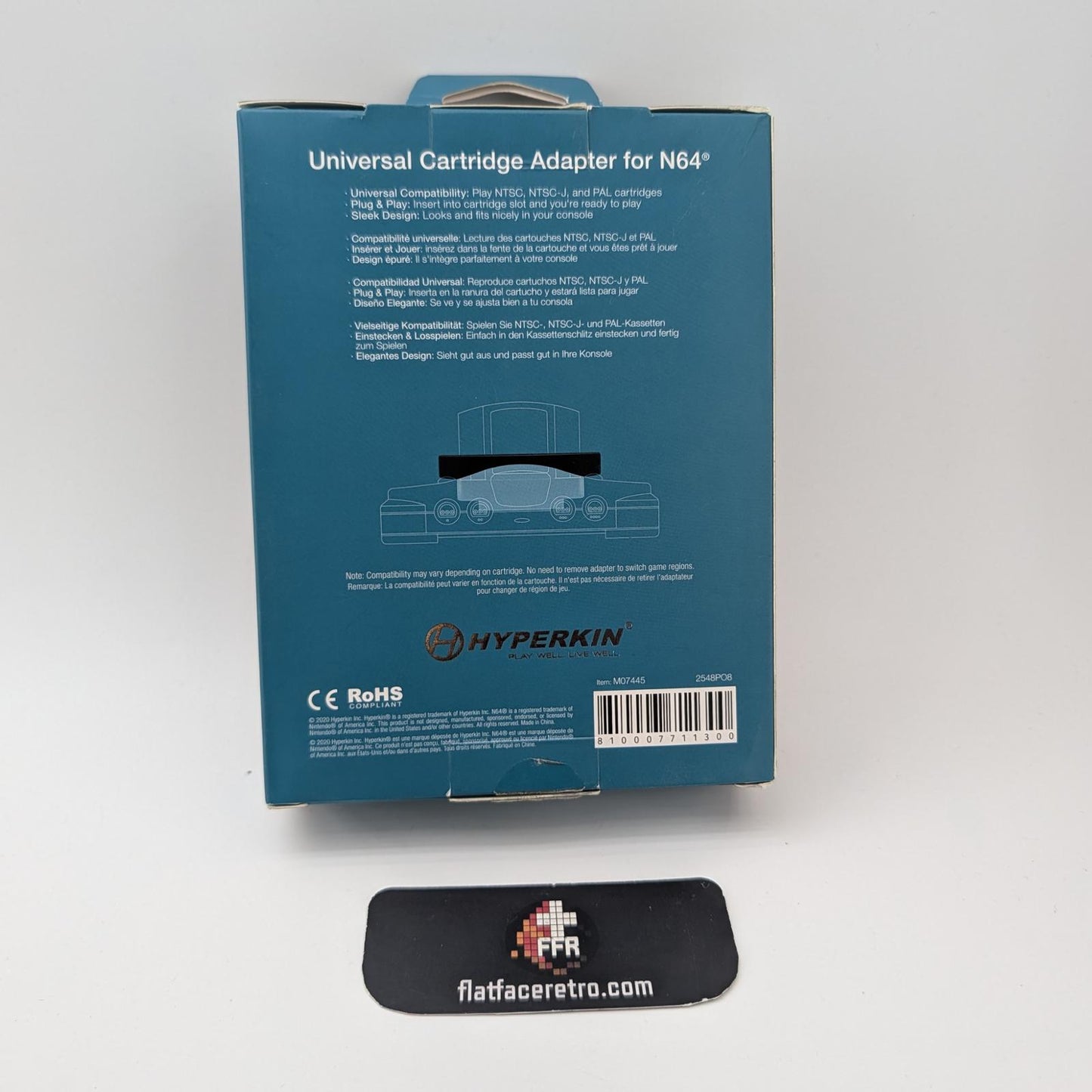 N64 Universal Cartridge Adapter HyperConvert - Nintendo 64 - Accessory Only