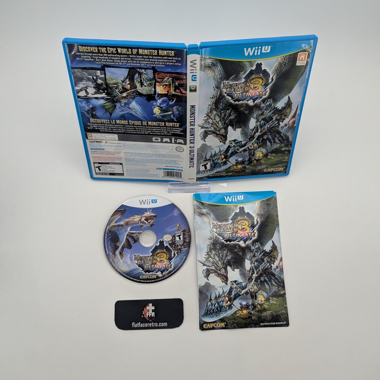 Monster Hunter 3 Ultimate - Nintendo Wii U - Complete