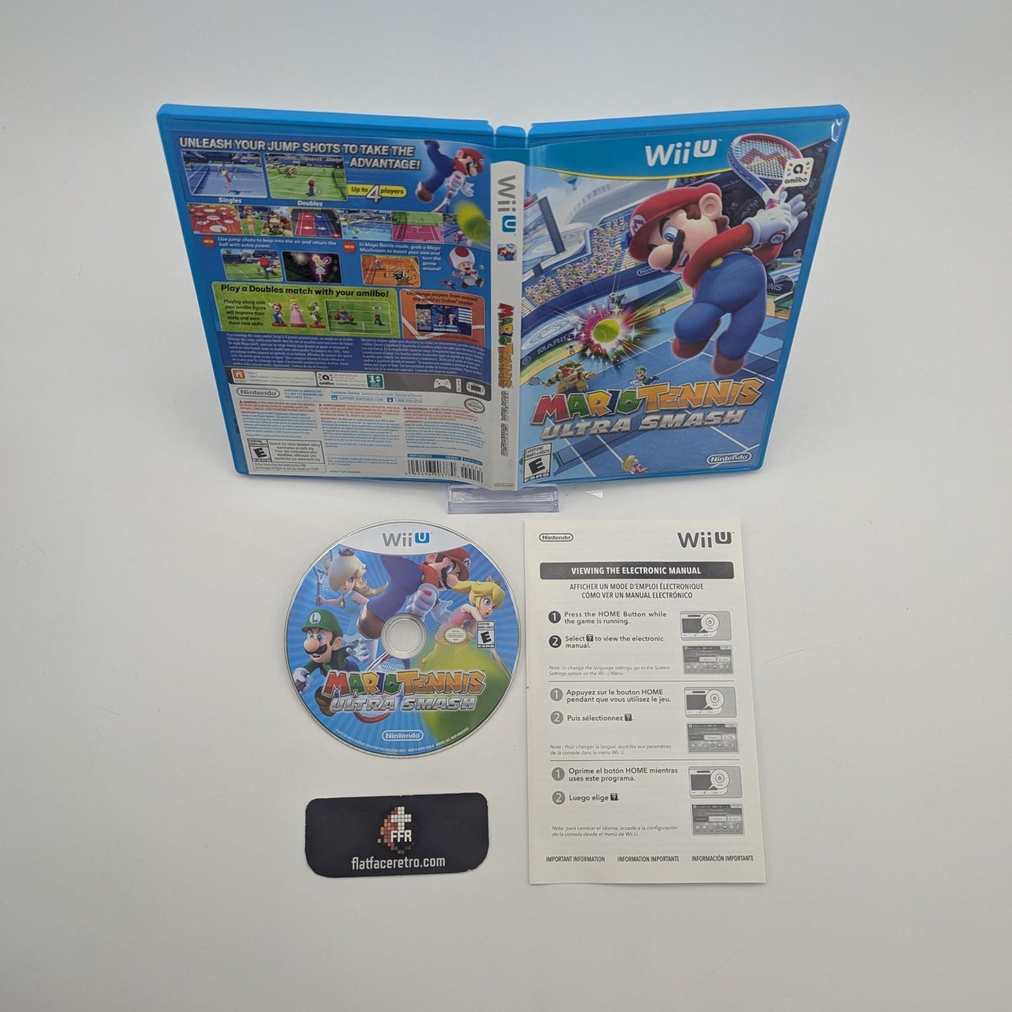 Mario Tennis Ultra Smash - Nintendo Wii U - Complete