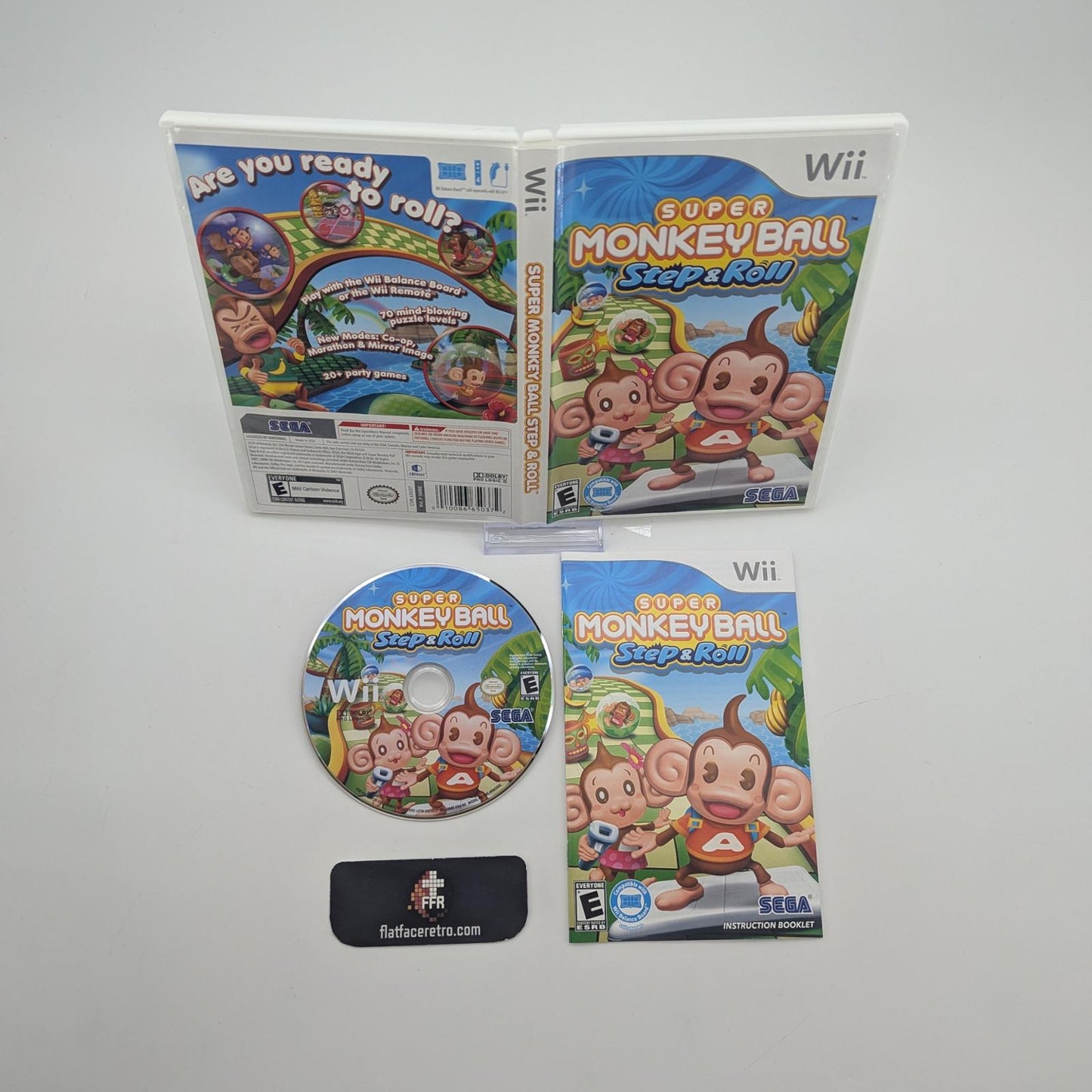 Super Monkey Ball: Step & Roll - Nintendo Wii - Complete