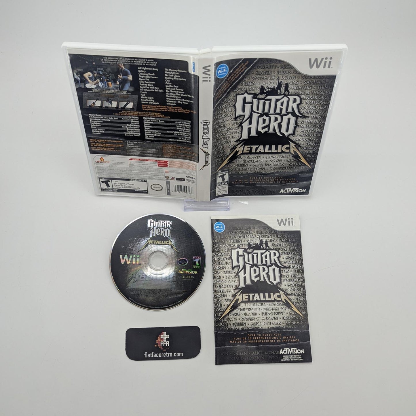 Guitar Hero Metallica - Nintendo Wii - Complete