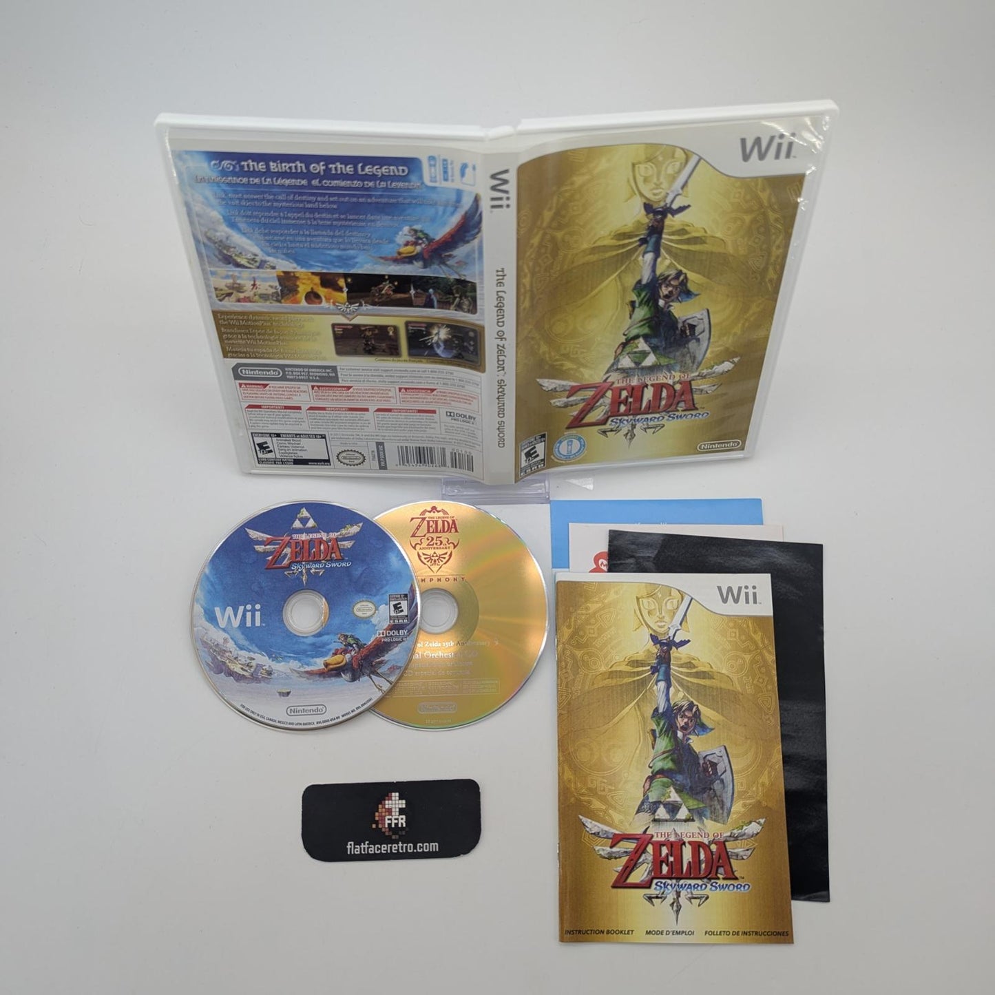 Zelda Skyward Sword - Nintendo Wii - Complete
