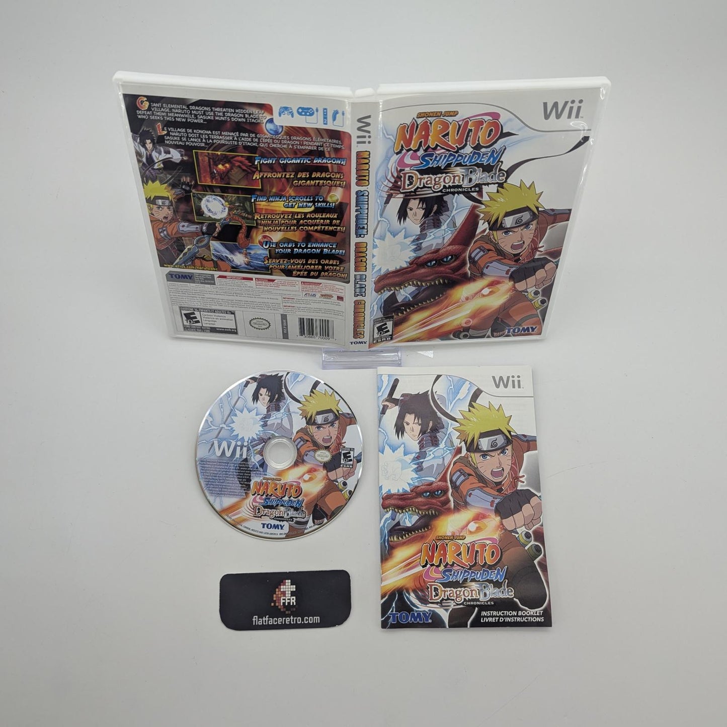 Naruto Shippuden: Dragon Blade Chronicles - Nintendo Wii - Complete
