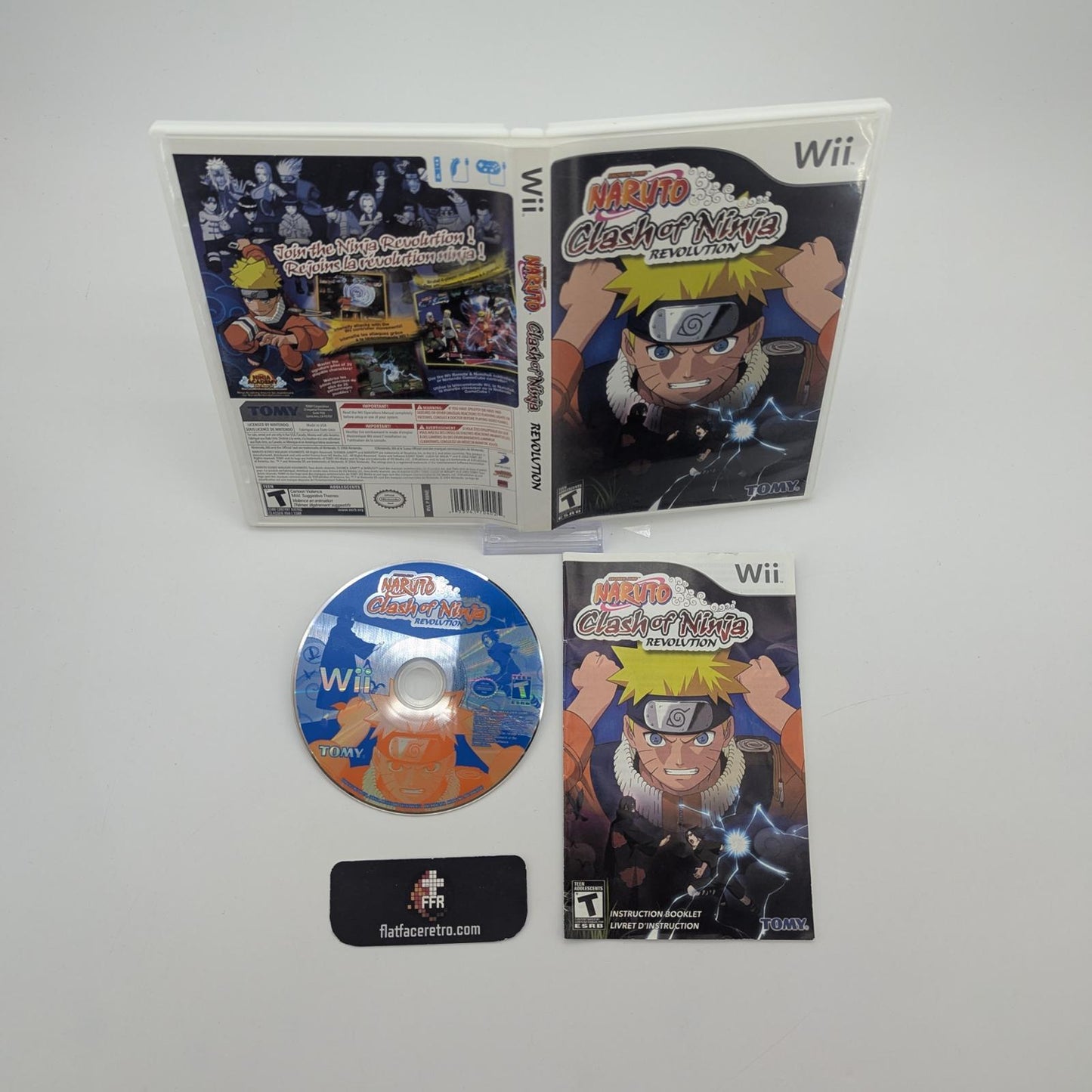 Naruto Clash of Ninja Revolution - Nintendo Wii - Complete