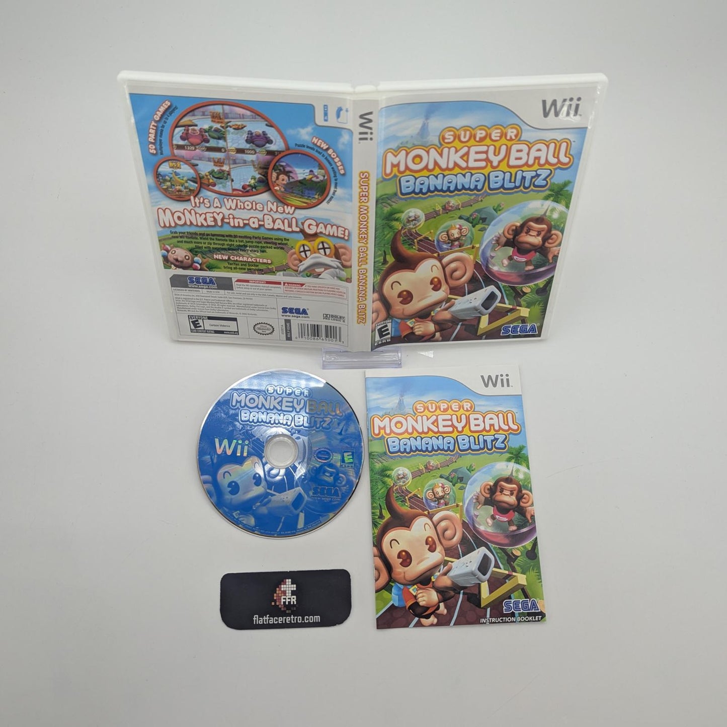 Super Monkey Ball Banana Blitz - Nintendo Wii - Complete