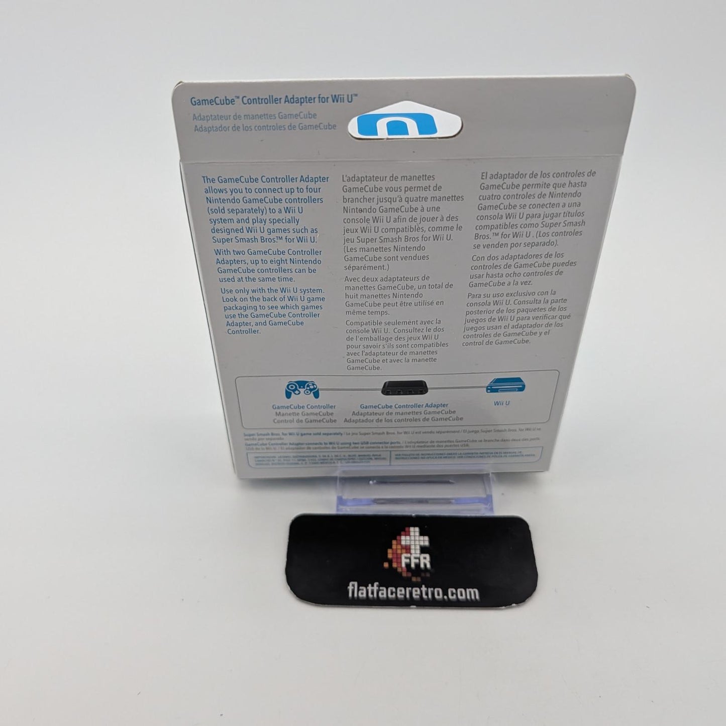 Gamecube Controller Adapter - Nintendo Wii U - Sealed