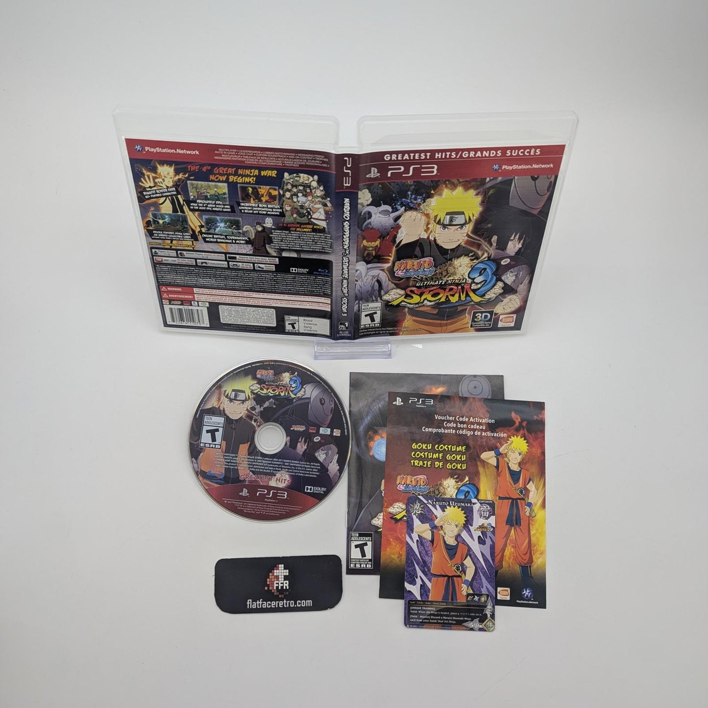 Naruto Shippuden Ultimate Ninja Storm 3 - Sony PlayStation 3 - Complete
