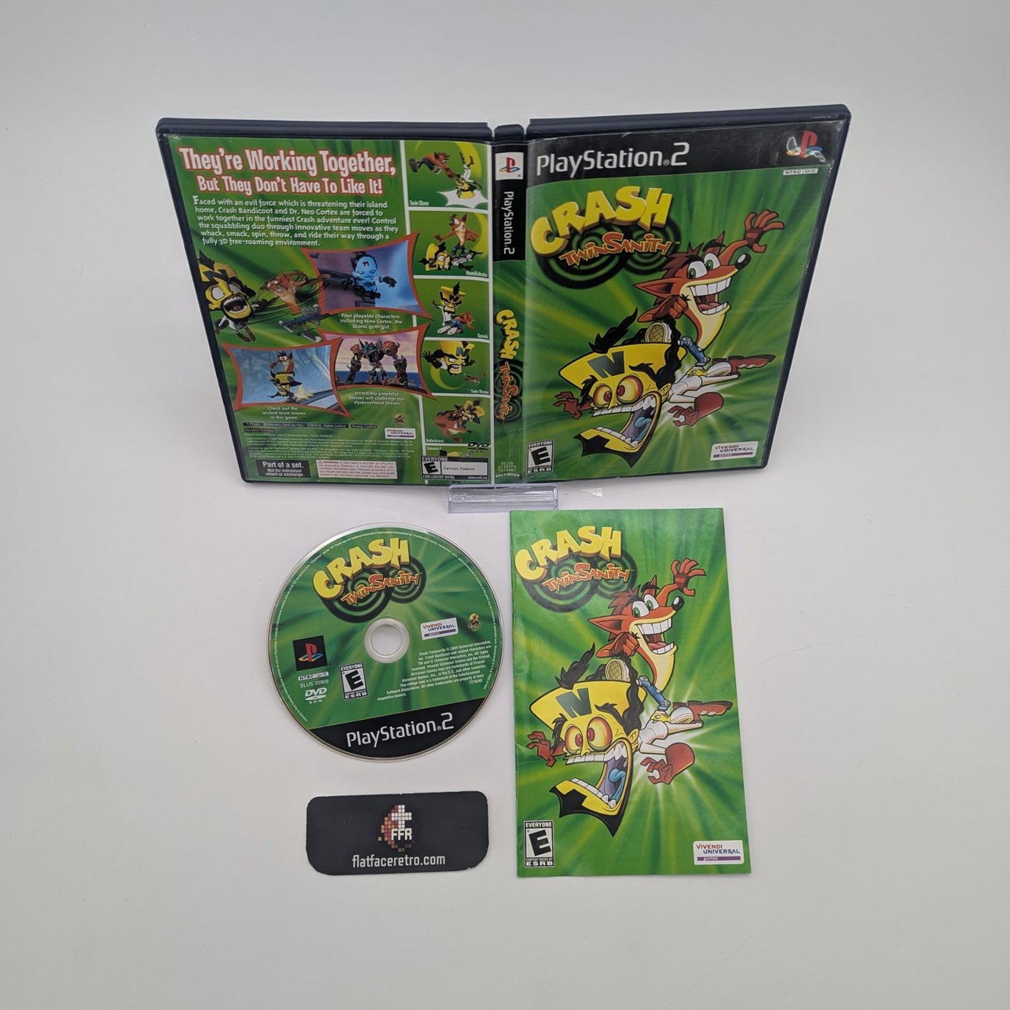 Crash Twinsanity - Sony PlayStation 2 - Complete