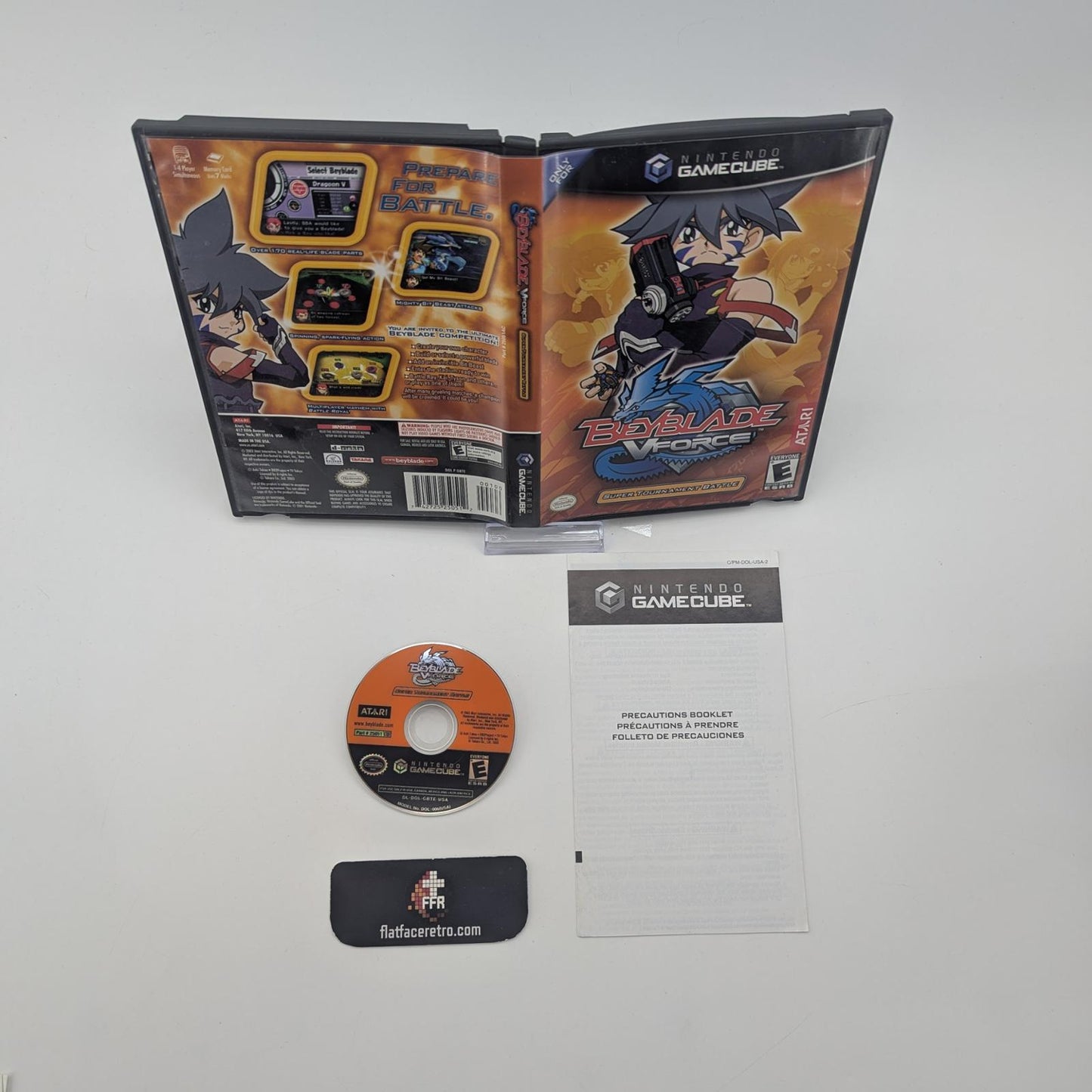 Beyblade V Force - Nintendo Gamecube - Game and Box Only