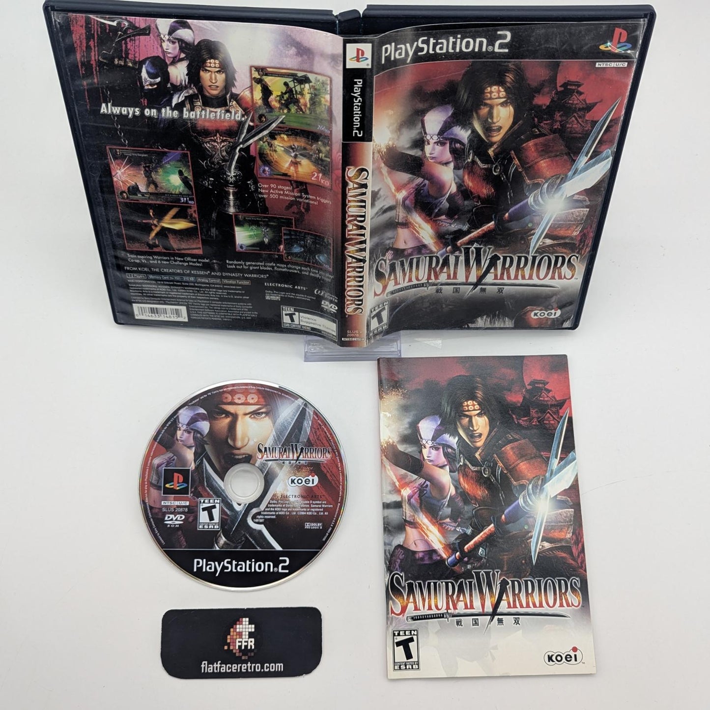 Samurai Warriors - Sony PlayStation 2 - Complete