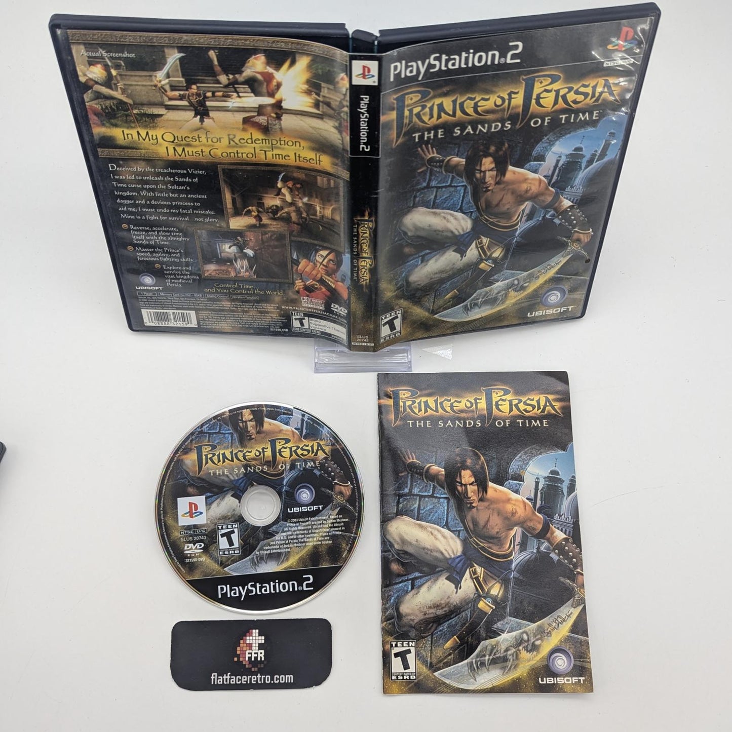 Prince of Persia Sands of Time - Sony PlayStation 2 - Complete