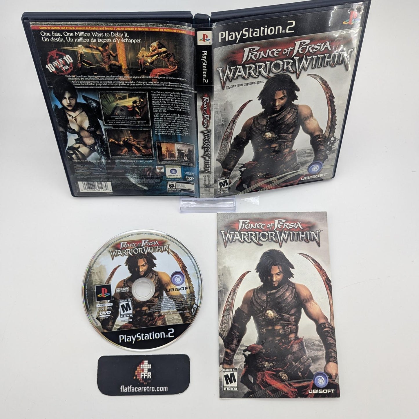 Prince of Persia Warrior Within - Sony PlayStation 2 - Complete