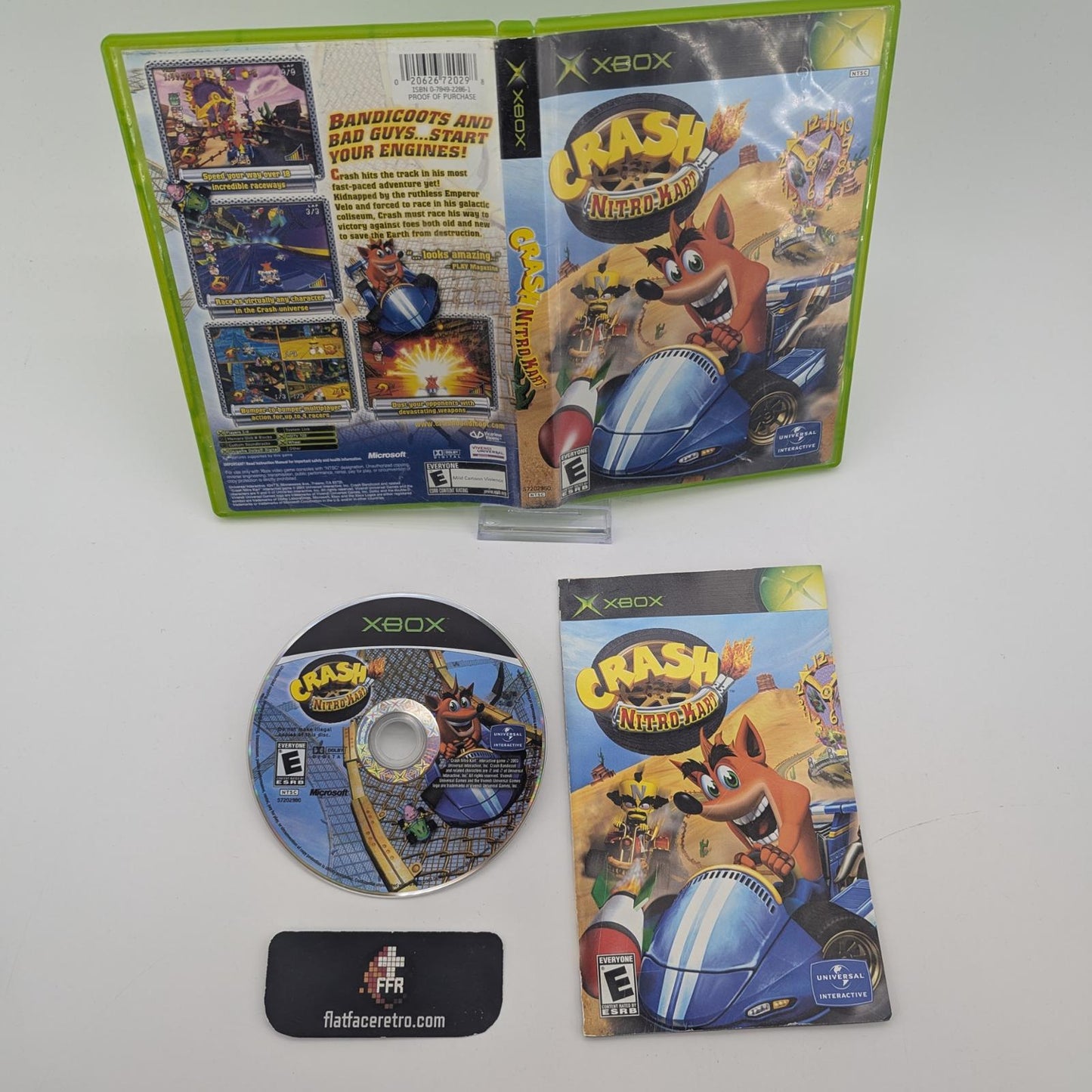 Crash Nitro Kart - Microsoft Xbox - Complete