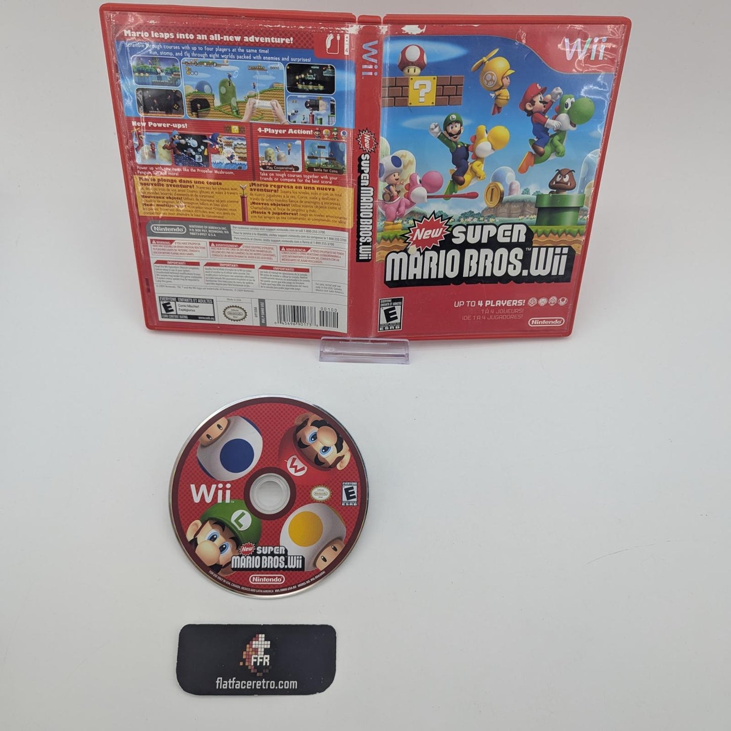 New Super Mario Bros. Wii - Nintendo Wii - Game and Box Only