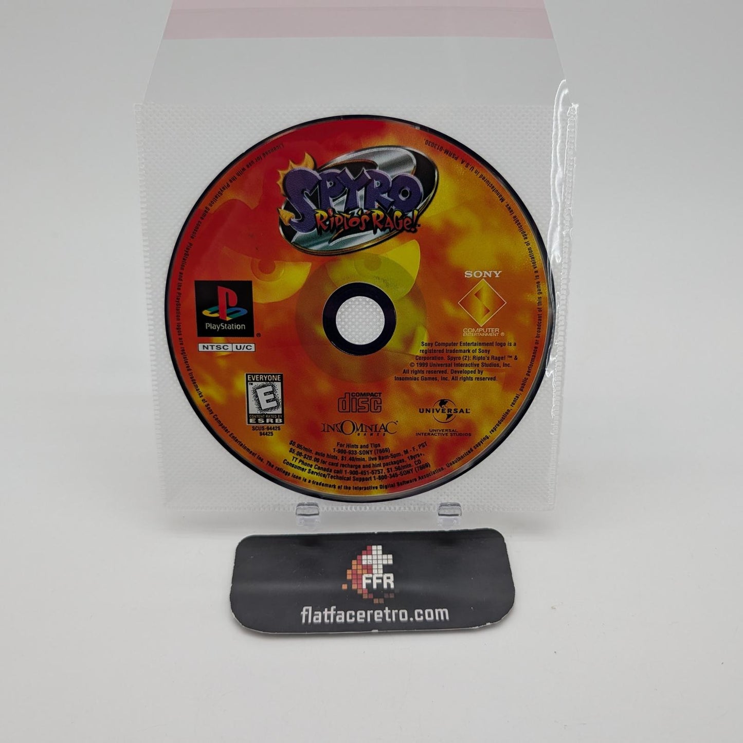 Spyro Ripto's Rage - Sony PlayStation 1 - Game Only