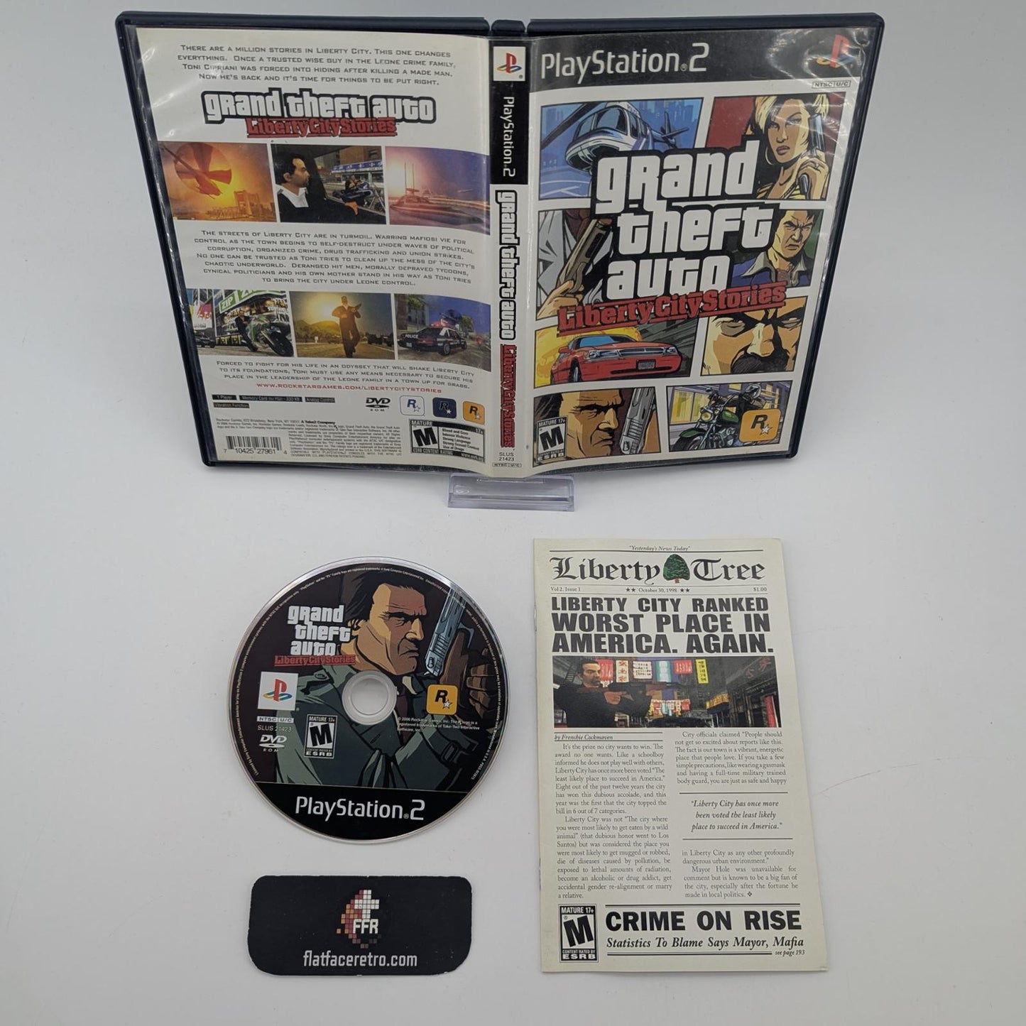 Grand Theft Auto Liberty City Stories - Sony PlayStation 2 - Complete