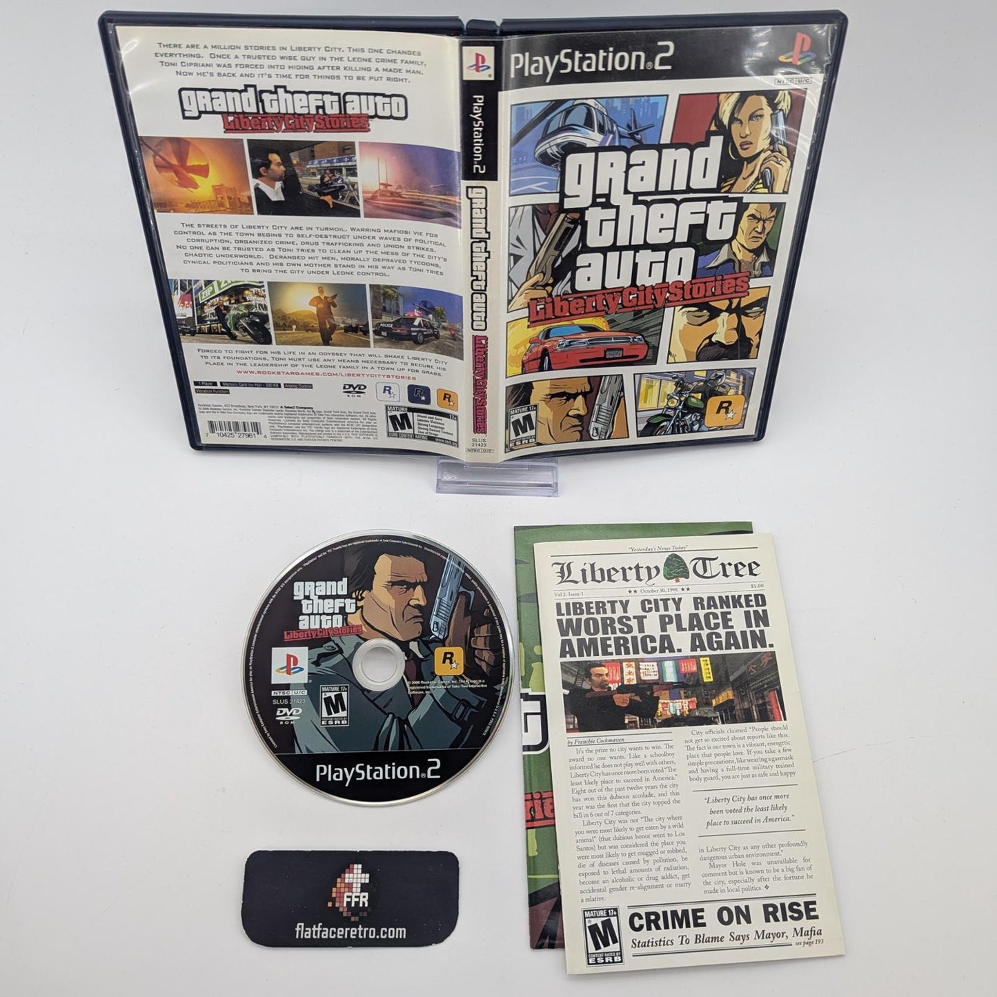 Grand Theft Auto Liberty City Stories - Sony PlayStation 2 - Complete