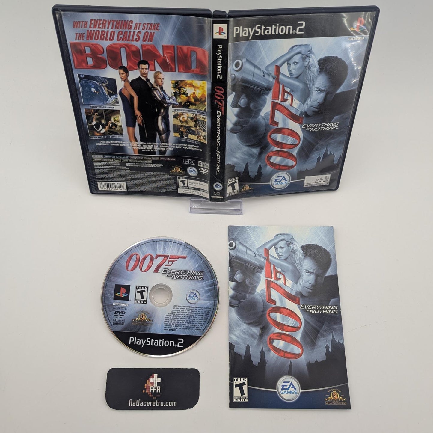 007 Everything or Nothing - Sony PlayStation 2 - Complete