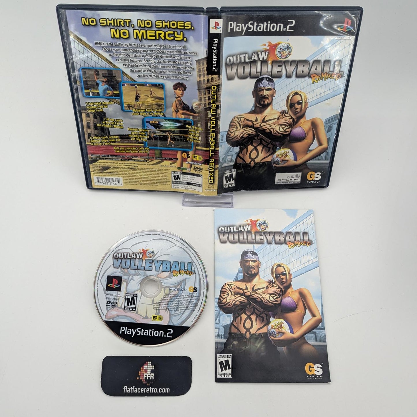 Outlaw Volleyball Remixed - Sony PlayStation 2 - Complete